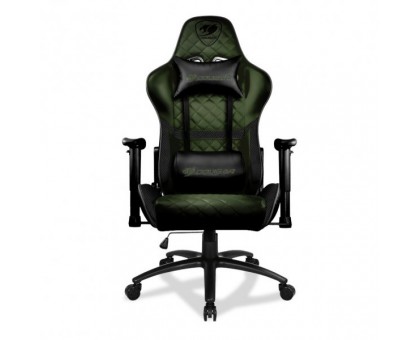 Крісло ігрове ARMOR One X , темно зелений колір