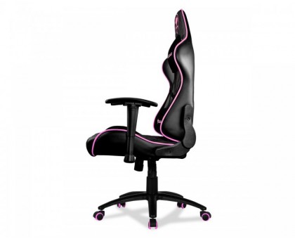 Кресло игровое ARMOR One EVA, черный+розовый