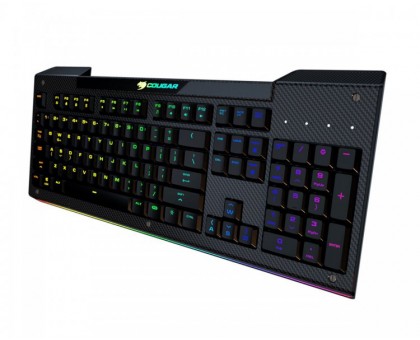 Клавиатура игровая Cougar Aurora, с RGB подсветкой, USB