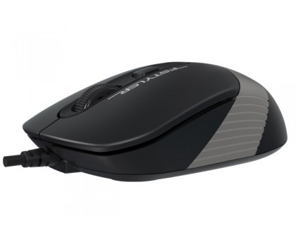 Мышь A4Tech Fstyler FM10 (Grey), USB, цвет черный+серый