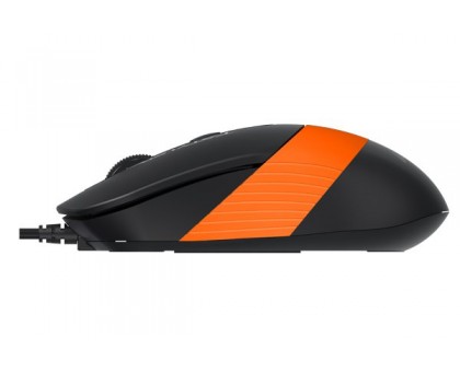 Миша A4Tech Fstyler FM10 (Orange),  USB, колір чорний+помаранчевий
