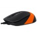 Миша A4Tech Fstyler FM10 (Orange),  USB, колір чорний+помаранчевий