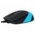 Миша A4Tech Fstyler FM10 (Blue),  USB, колір чорний+блакитний