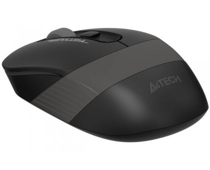 Миша бездротова A4Tech Fstyler FG10 (Grey),  USB, колір чорний+сірий
