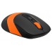 Миша бездротова A4Tech Fstyler FG10 (Orange),  USB, колір чорний+помаранчевий