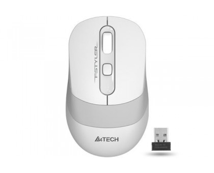 Миша бездротова A4Tech Fstyler FG10 (White),  USB, колір білий