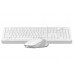 A4Tech Fstyler F1010, комплект дротовий клавіатура з мишою, USB, білий колір