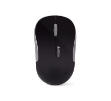 Мышь A4Tech G3-300N USB V-Track, беспроводная, 1000dpi, черный + серебристый
