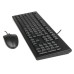 Комплект клавіатура+мишка A4Tech KRS-8520D (KRS-85 + OP-620D), дротовий, чорний
