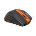 Миша бездротова A4Tech Fstyler FG30 (Orange),  USB, колір чорний+помаранчевий