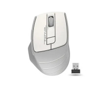 Миша бездротова A4Tech FG30 (Grey+White) Fstyler, USB, 2000 dpi, сірий + білий