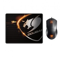 Комплект Миша ігрова Cougar XC з килимком Speed XC