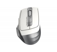 Мышь беспроводная A4Tech Fstyler FG35, USB, цвет серебристый + белый