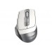 Миша бездротова A4Tech Fstyler FG35,  USB, колір сріблястий + білий