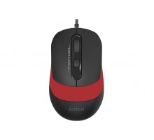Мышь A4Tech Fstyler FM10 (Red), USB, цвет черный+красный