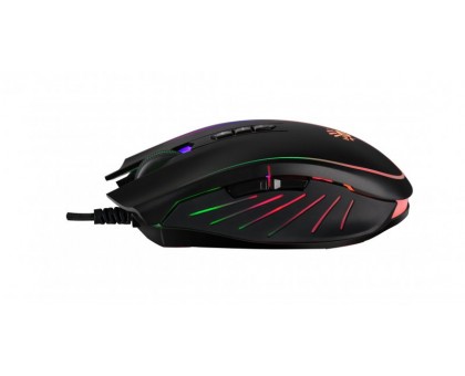 Мышь игровая A4-Tech Bloody Q81, черная, с подсветкой Curve, USB