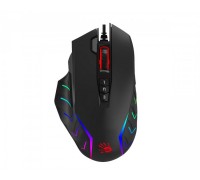 Мышь игровая A4Tech Bloody J95s (Black), Activated, Extra Fire Button, 8000 CPI, RGB подсветка, черная