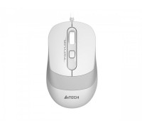 Мышь A4Tech FM10S (White) Fstyler, проводная бесшумная, USB, 1600 dpi, белая