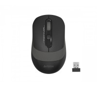 Мышь беспроводная A4Tech Fstyler FG10S (Grey), бесшумная, USB, цвет черный+серый
