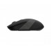 Миша бездротова A4Tech Fstyler FG10S (Grey), безшумна, USB, колір чорний+сірий