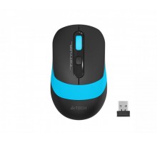 Миша бездротова A4Tech Fstyler FG10S (Blue), безшумна, USB, колір чорний+блакитний