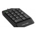 Клавиатура цифровая A4-Tech FK13P, черная, USB