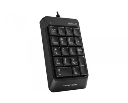 Клавіатура цифрова A4-Tech FK13P, чорна, USB