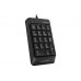 Клавиатура цифровая A4-Tech FK13P, черная, USB