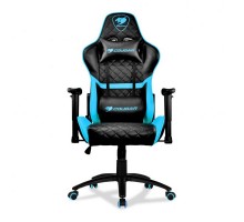 Крісло ігрове ARMOR One , чорний+блакитний