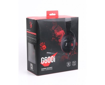 Гарнітура ігрова Bloody G600i, miniJack + USB