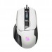 Мышь игровая A4Tech Bloody W70 Max (Panda White), RGB, 10000 CPI, 50M нажатий, черный + белый
