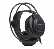 Навушники A4-Tech FH200i (Grey) з мікрофоном, Fstyler AUX 3.5 мм Stereo Headphone, сірий
