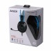 Навушники A4-Tech FH200i (Blue) з мікрофоном, Fstyler AUX 3.5 мм Stereo Headphone, синій + чорний