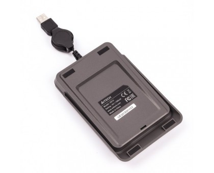Клавиатура цифровая A4Tech FK13 (Grey), USB, сматывающийся кабель (70 см) серая