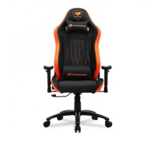 Крісло ігрове EXPLORE , чорний + помаранч