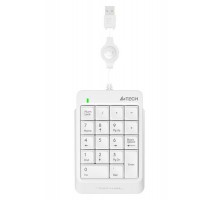 Клавіатура цифрова A4-Tech FK13, колір білий, USB