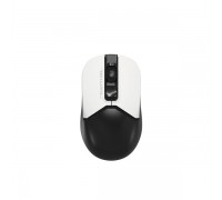 Мышь беспроводная A4Tech Fstyler FG12 (Panda), USB, цвет черный+белый