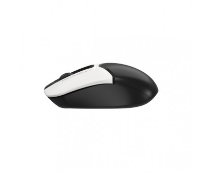 Мышь беспроводная A4Tech Fstyler FG12 (Panda), USB, бесшумная, цвет черный+белый