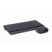 A4Tech Fstyler FG1112, комплект бездротовий клавіатура з мишою, чорний колір