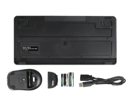 Комплект клавіатура+мишка A4Tech FG1112 (Black) Fstyler, бездротовий, чорний колір