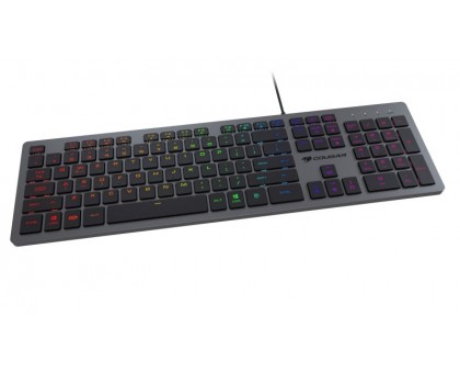 Клавиатура игровая Cougar Vantar AX, с подсветкой, черный цвет, USB