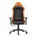 Крісло ігрове EXPLORE Racing, помаранч +чорний