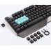 Ігрова клавіатура A4Tech Bloody B865 LIGHT STRIKE, чорна з блакитними та сірими вставками, блакитні перемикачи, підсвічування клавіш, USB