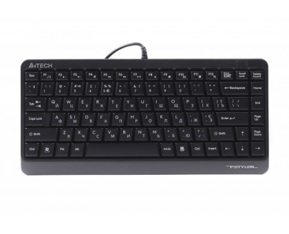 Клавиатура A4-Tech Fstyler FKS11, серый цвет, USB