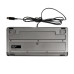 Клавиатура A4Tech FKS11 USB (Grey), Fstyler Compact Size, USB, серый цвет