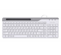 Клавиатура A4Tech FK25 (White) Fstyler, USB, цвет белый