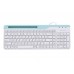 Клавіатура A4Tech Fstyler FK25 (White), USB, колір білий