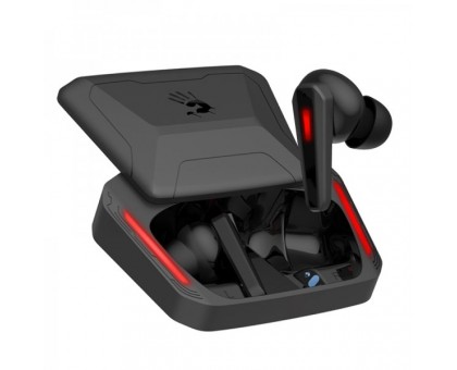 Навушники вакуумні вкладиші Bloody M70 (Black+Red), бездротові, колір чорний з червоним