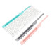 Клавіатура бездротова A4Tech FBK25 (White) Fstyler,  (BT + 2.4 ГГц), з акумулятором, quiet key, колір білий