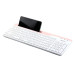 Клавіатура бездротова A4Tech FBK25 (White) Fstyler,  (BT + 2.4 ГГц), з акумулятором, quiet key, колір білий